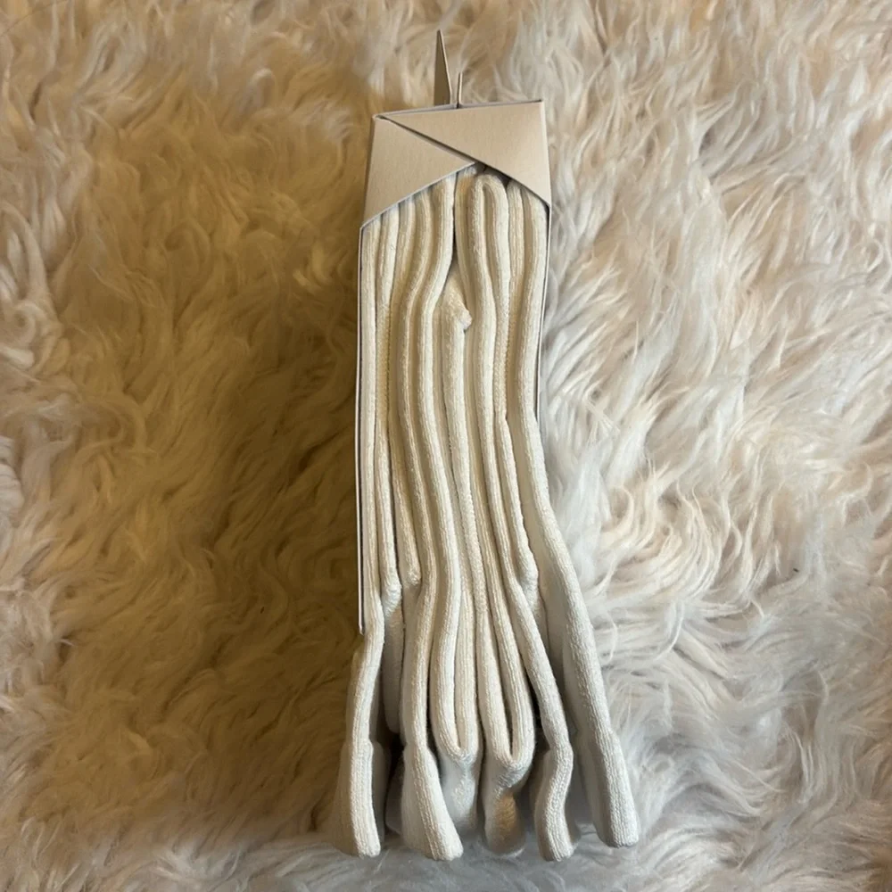 Lululemon Women’s Daily Stride Ribbed Comfort Crew Sock Stripe *3 pack, White, L
